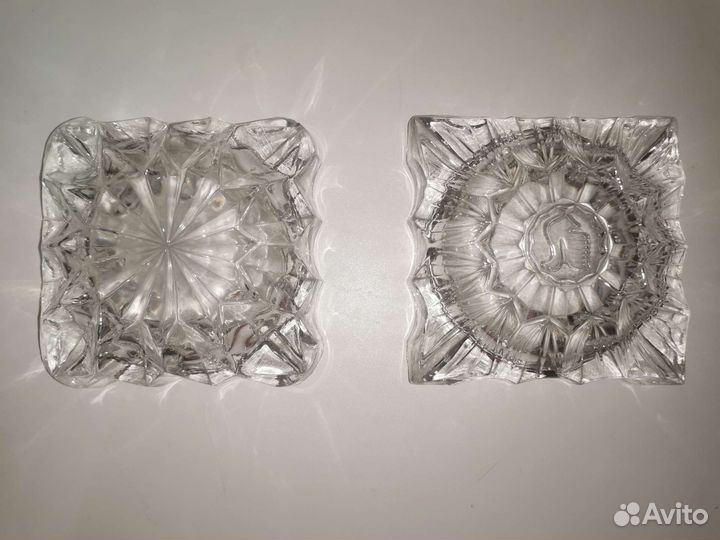 Хрустальная пепельница