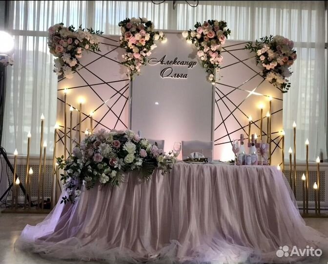 Свадебное оформление