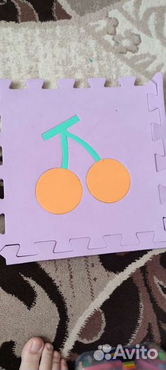Детский коврик для ползания пазл