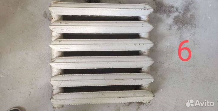 Батарея чугунная бу