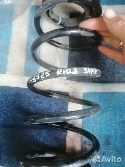 Пружина задняя kia рио