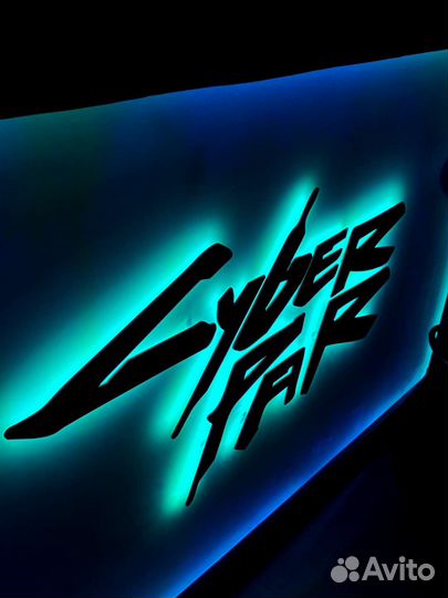 Неоновая вывеска / изготовление