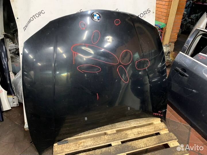 Капот BMW 1-series E87 бмв 1 серии Е87 с дефектами
