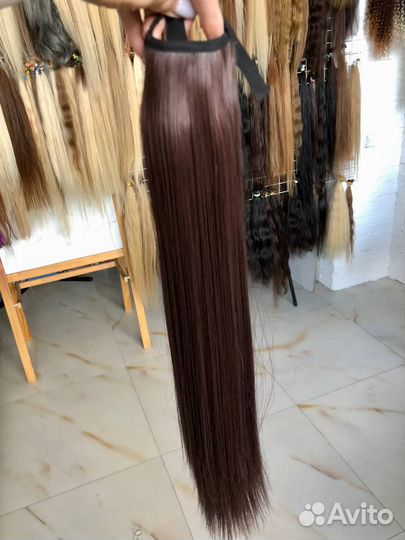 Хвост шиньон