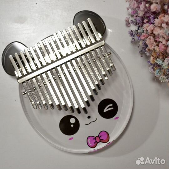 Калимба 17 нот новая для детей комплект + футляр