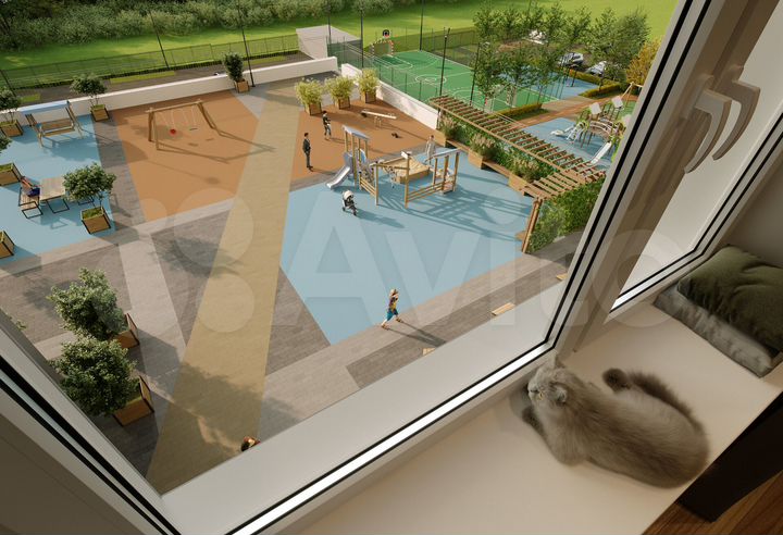 2-к. квартира, 44,9 м², 3/24 эт.