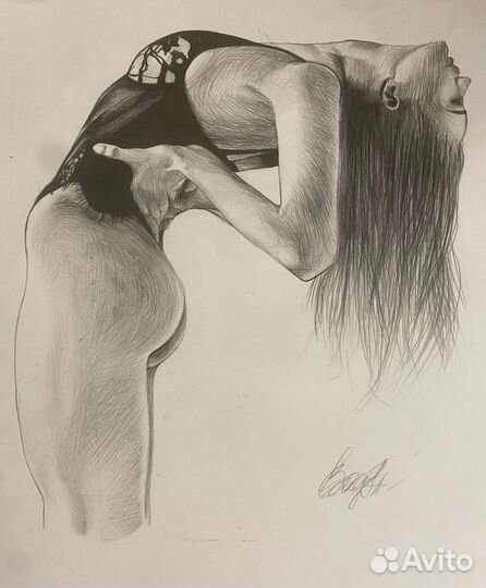 Картина карандашом