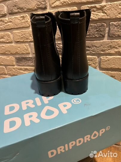 Сапоги резиновые DripDrop Фламинго