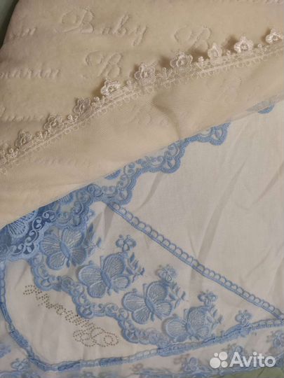 Теплый конверт одеяло на выписку