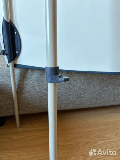 Магнитная доска маркерная флипчарт 100х60 см белая