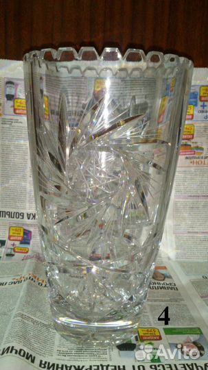 Хрустальные вазы