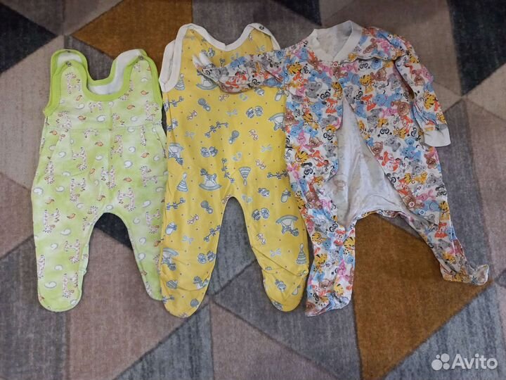 Вещи пакетом 2,3,4 месяца