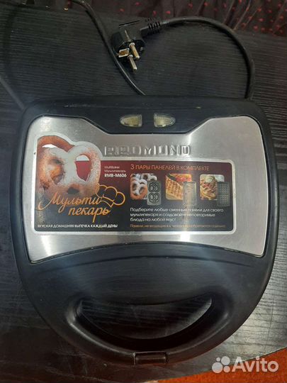 Мультипекарь redmond панели