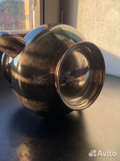 Кувшин чайник заварник Великобритания бронза