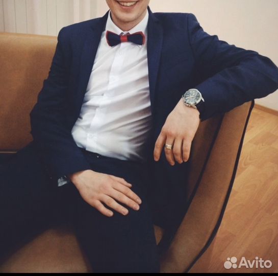Костюм мужской, темно синий