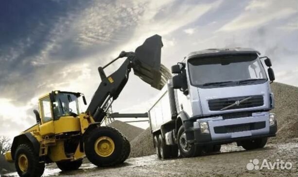 Щебень гравийный с доставкой