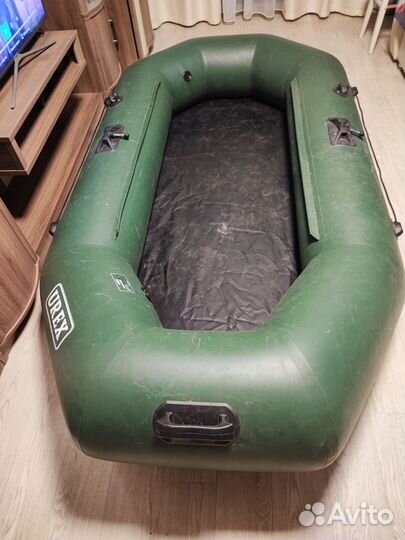 Лодка надувная двухместная бу