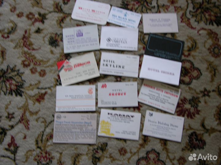 Визитные карточки для коллекции