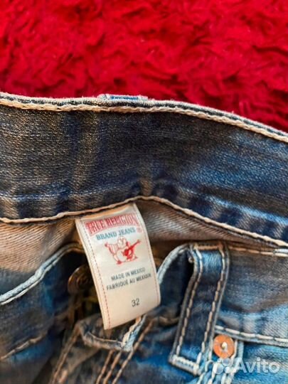 Джинсы true religion темно синие