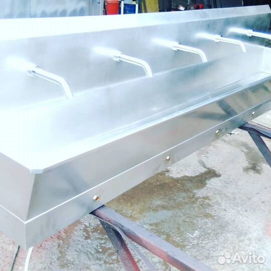 Стол мойка из нержавейки