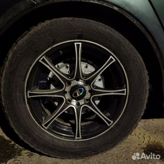 Литые диски r14 на ваз с зимней резиной