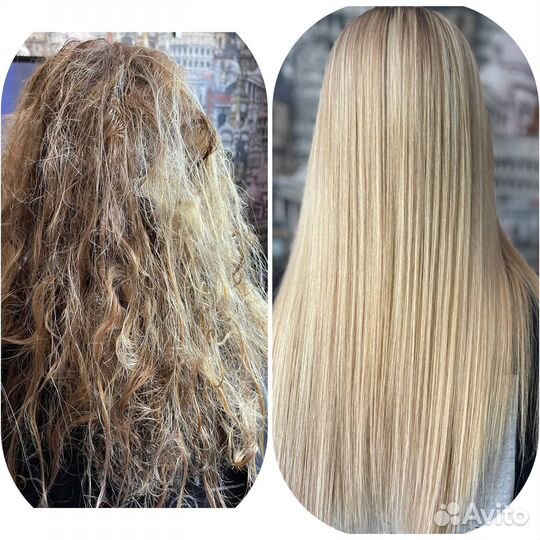 Модель на ботокс волос