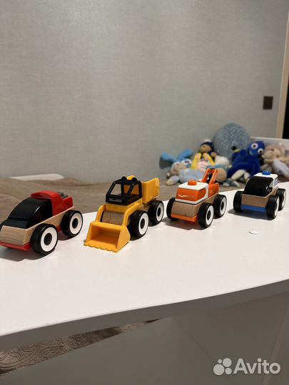 Машинки деревянные конструктор IKEA