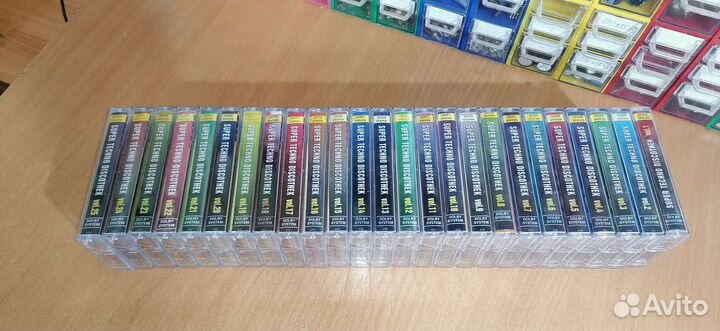 Аудиокассеты Super Techno Discothek 1-25