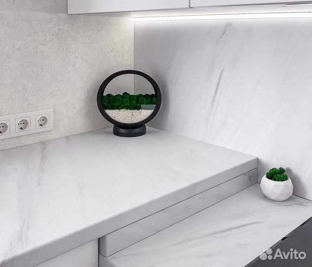 Кухня с барной стойкой новая