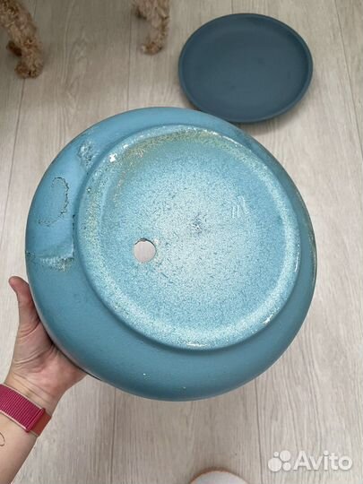 Цветочный горшок керамический