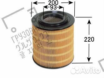 Фильтр воздушный, VIC (Япония) A-3023