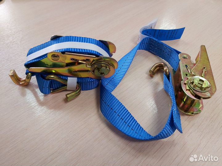 Стяжной ремень для прицепа, нагрузка 0,4/0,8т, L