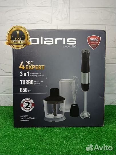 Погружной блендер Polaris PHB 0860A новый.гарантия