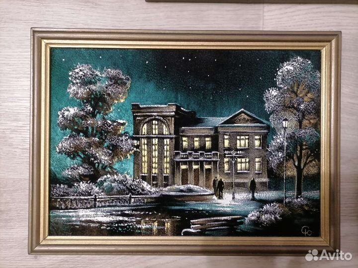 Картины на бархате