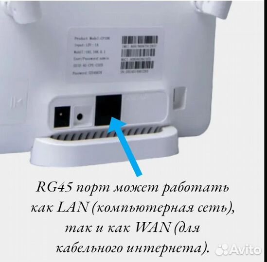 Wifi роутер 4g модем с сим