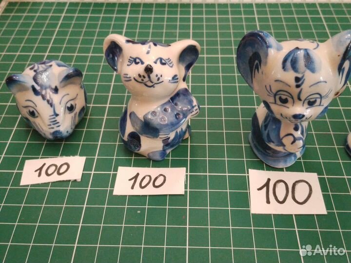 Гжель мышки новые