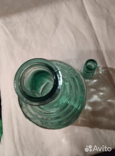 Графин цветное стекло СССР