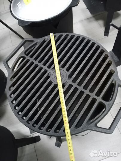 Решетка гриль чугунная