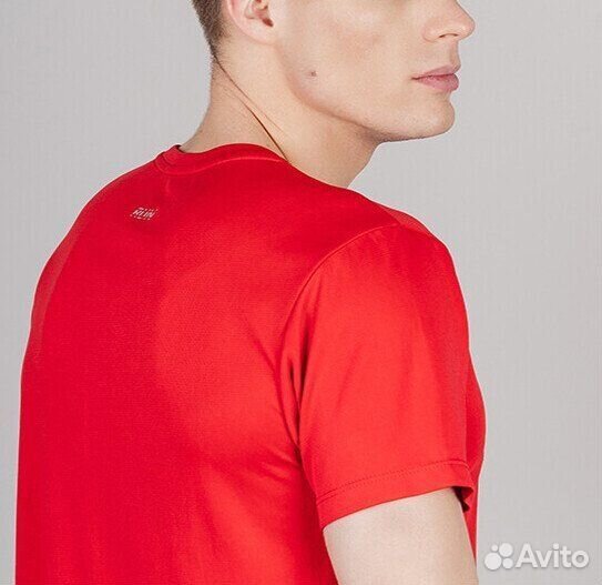 Футболка nordski Run Red м