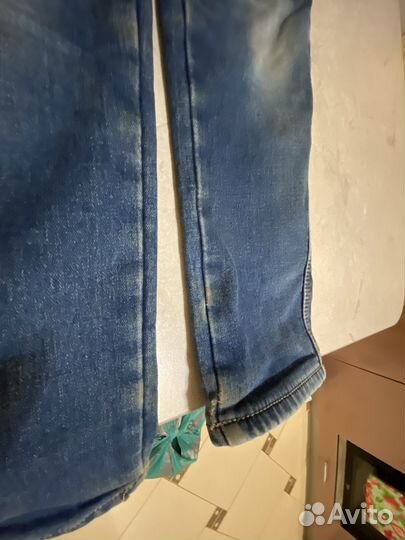 Утепленные длинсы мальчику, 128-134