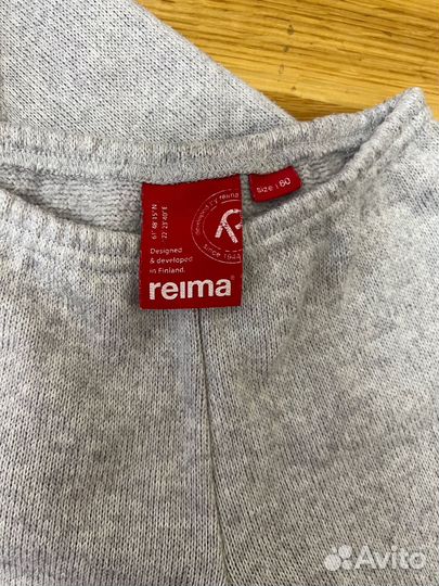 Флисовая поддева костюм reima 80 +6