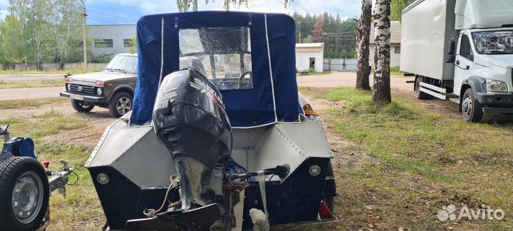 Прогресс 4 с мотором сузуки 50