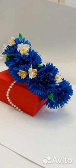 Ободок для волос ручной работы