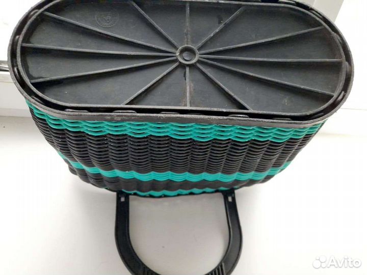 Корзина хозяйственная СССР пластик