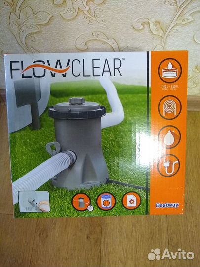 Фильтрующий насос для бассейна Новый 8300 л