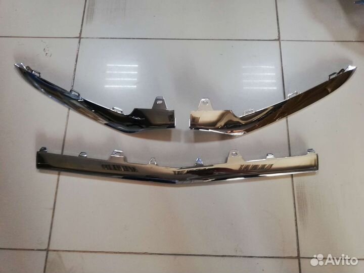 Хром (никель) на бампер Мерседес 212