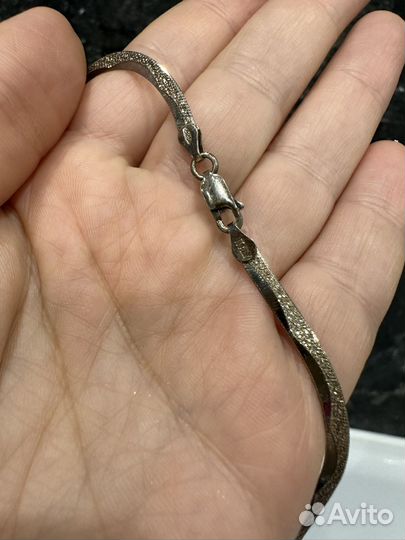 Цепочка серебро Италия