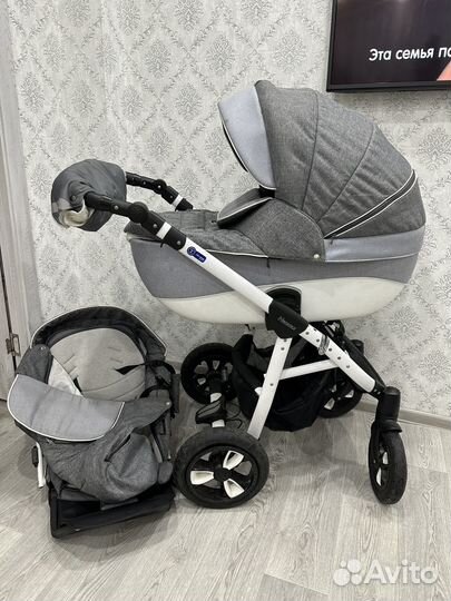 Коляска 2 в 1 adamex neonex