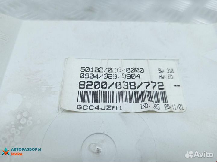 Щиток приборов (приборная панель) Renault Scenic