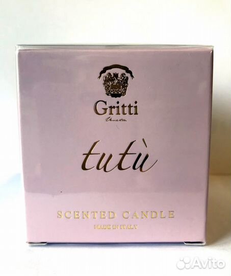 Tutù Dr. Gritti парфюмированная свеча